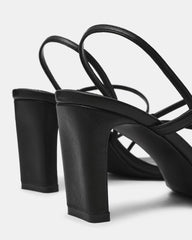 VINETIA BLACK LEATHER