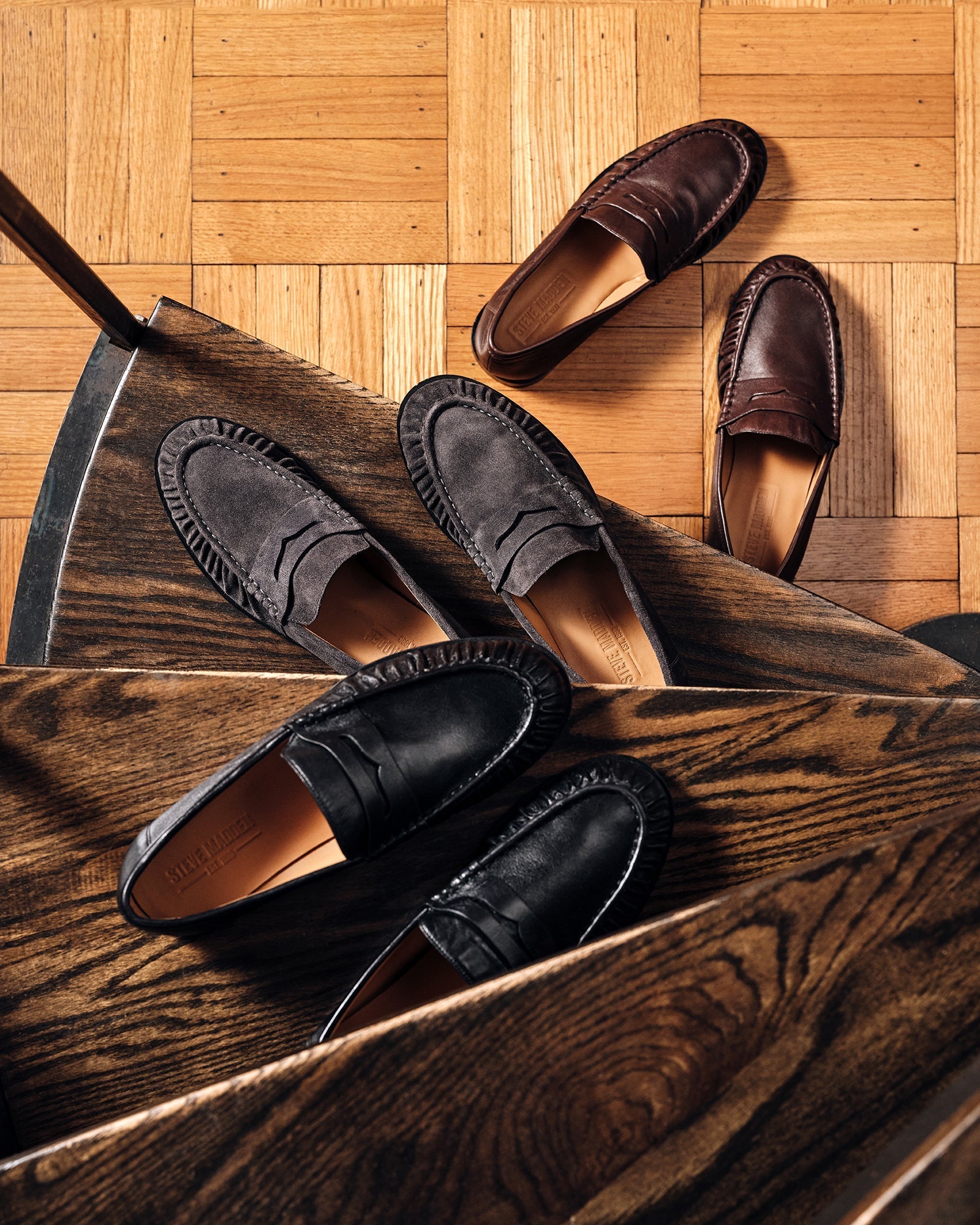 QUINCEY BLACK LEATHER