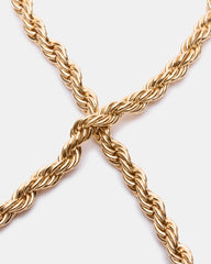 ROPE CHAIN ANKLET GOLD