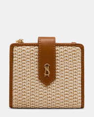 JEM STRAW WALLET LIGHT NATURAL