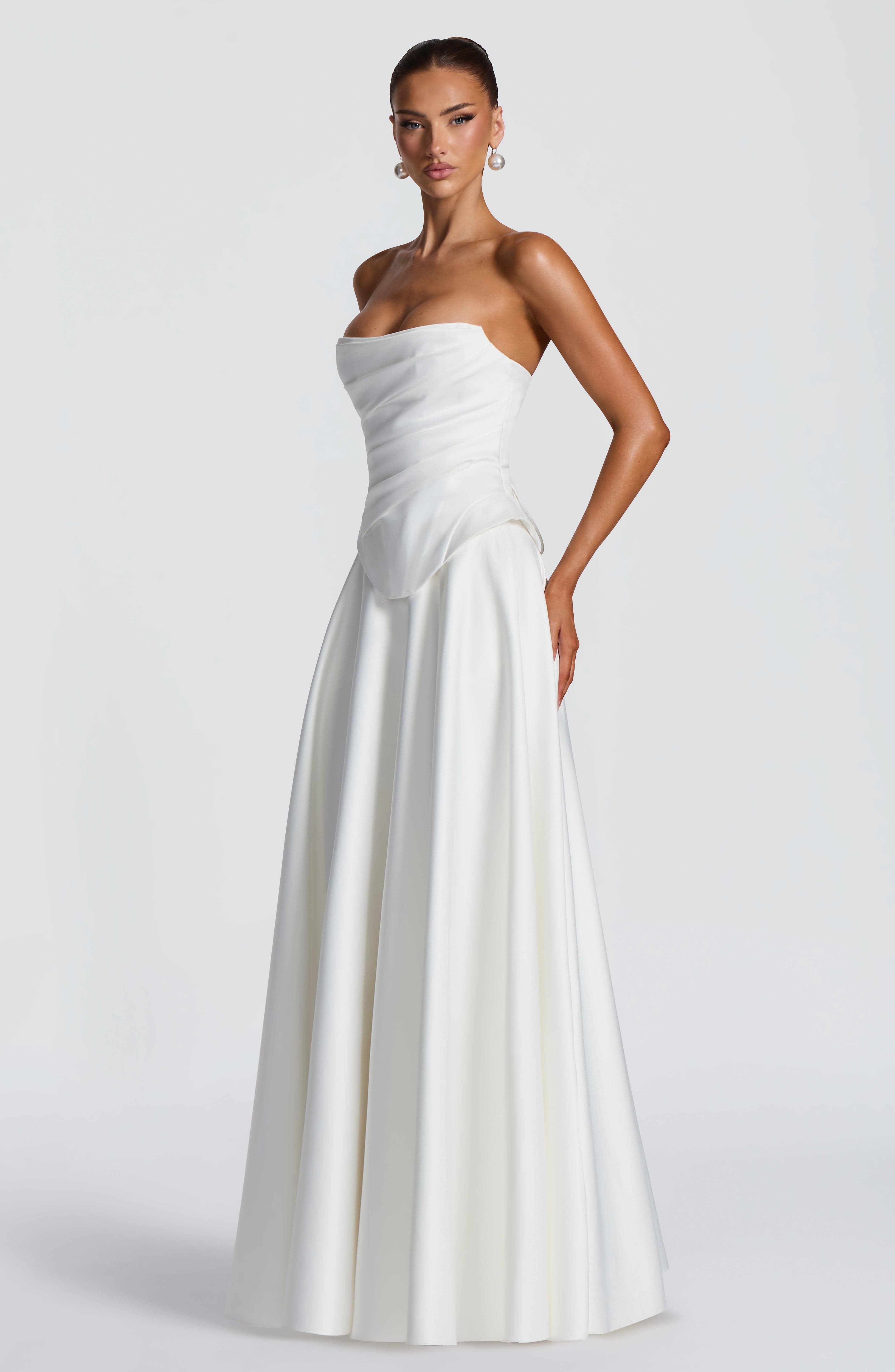 Azolla Corset - Ivory