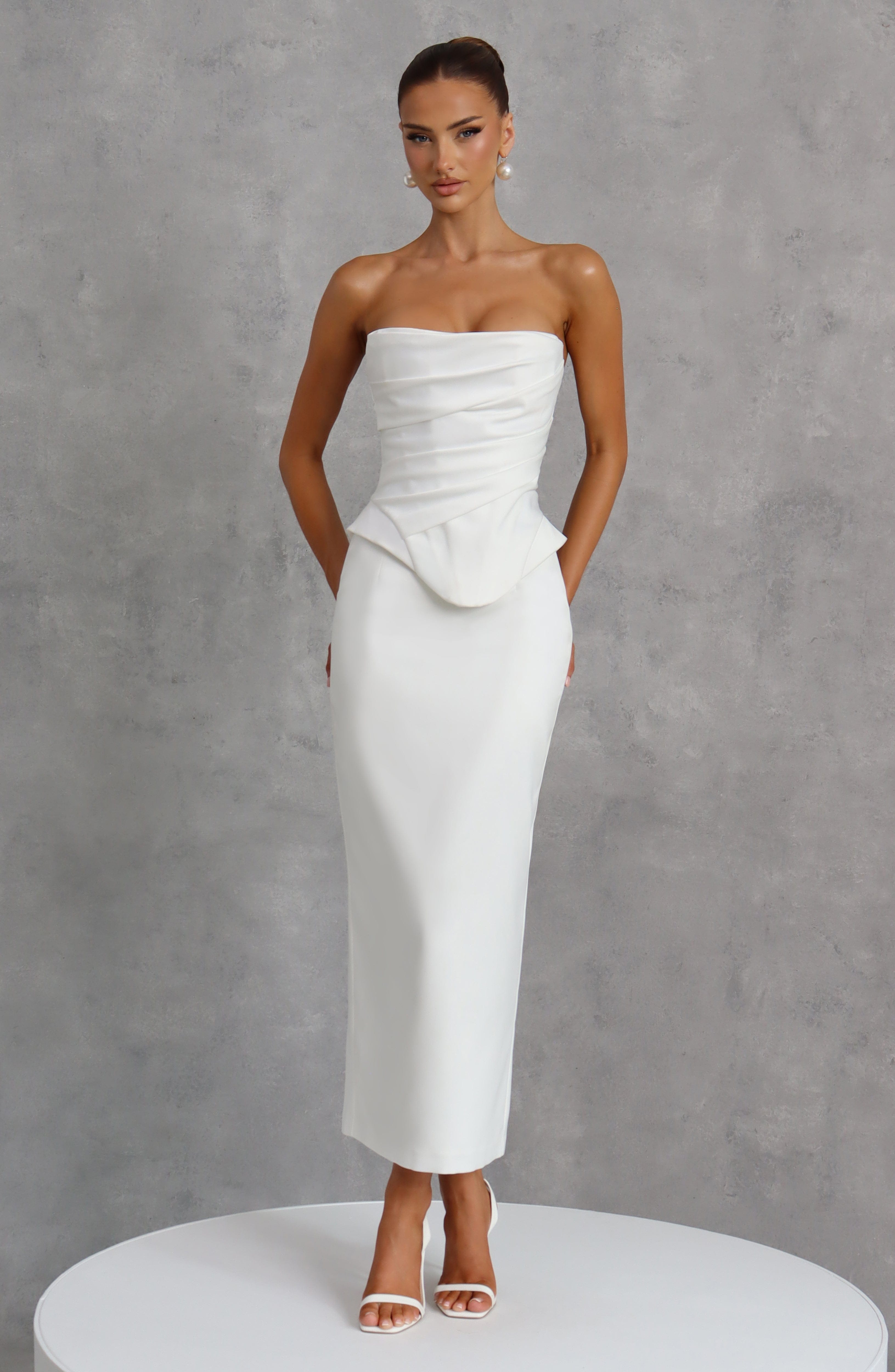 Azolla Corset - Ivory